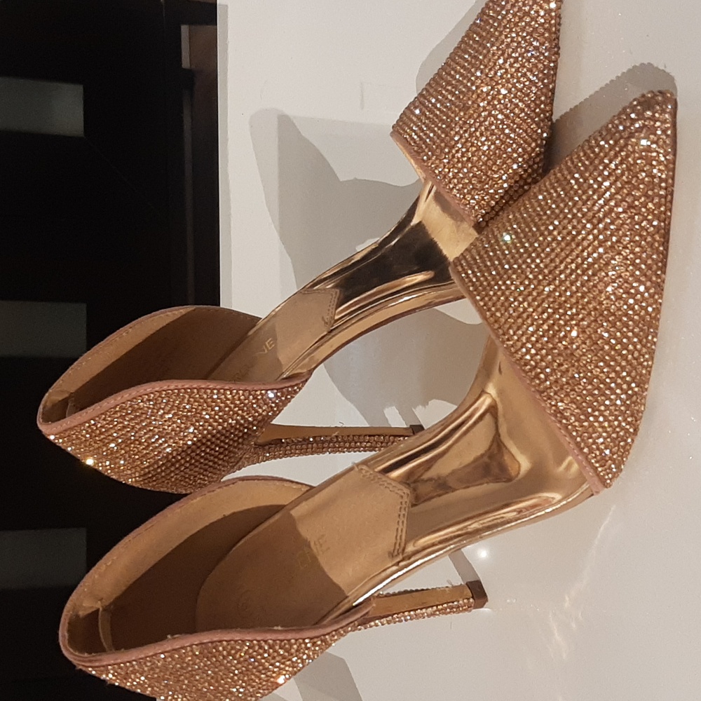 Rhinestone heels